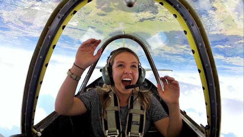 Aerobatic Hunter Valley Warbird Adventure Flight - What the ride may feel like