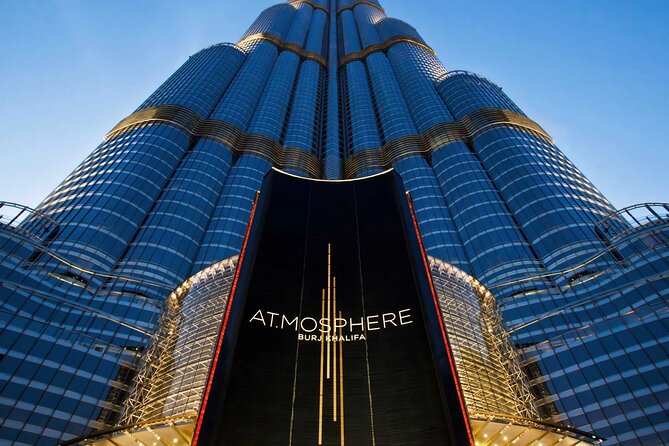 After Noon High Tea at At.Mosphere Burj Khalifa With Transfer - Terms and Conditions