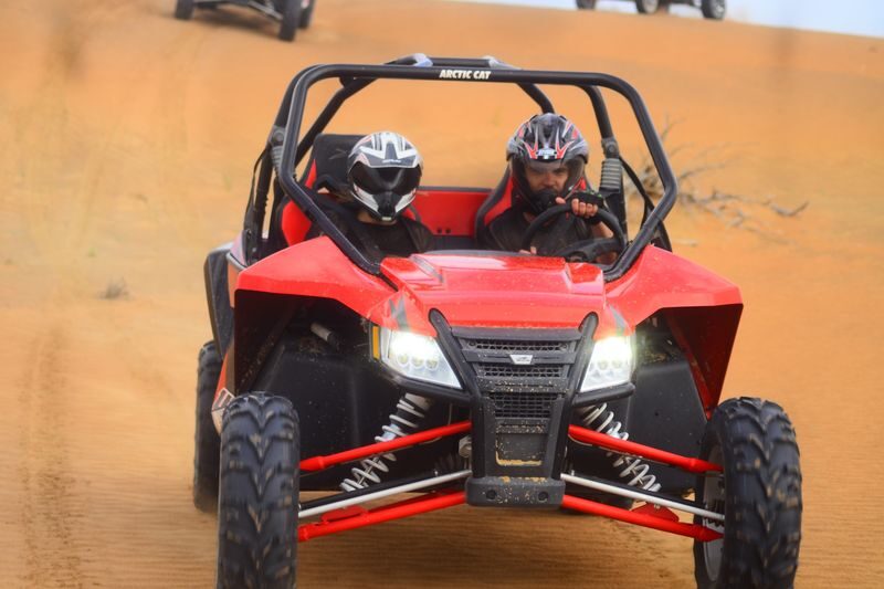 Afternoon Desert Safari Tour in Ras Al Khaimah - Sandboarding and the short camel ride