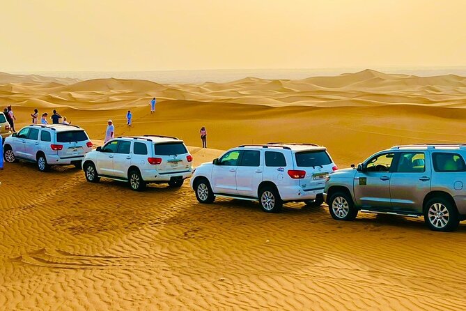 Afternoon Desert Safari With Quad Bike, Camel Ride and Sandboarding - Tour Inclusions