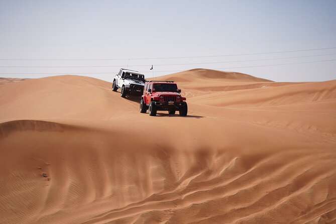 Afternoon Jeep Safari Experience With Dinner in Dubai - Tour Inclusions and Highlights