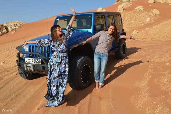 Afternoon Jeep Safari Experience With Dinner in Dubai - What to Expect During the Safari Experience