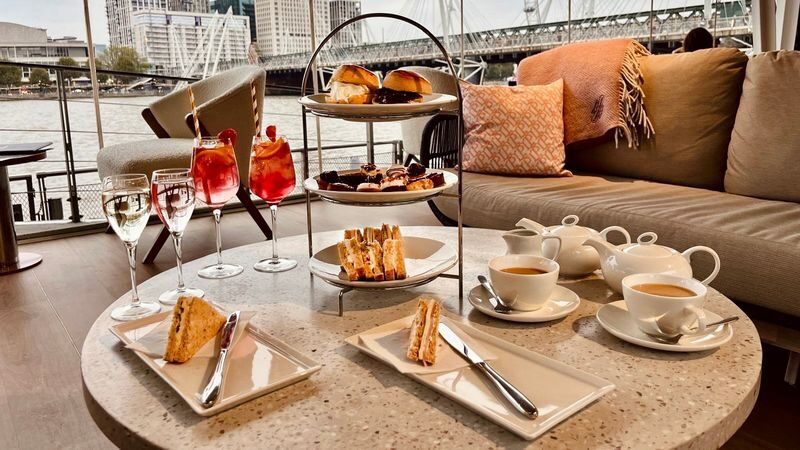 Afternoon Tea on the Thames at Clipper Lounge EMB - What the one-hour tea includes