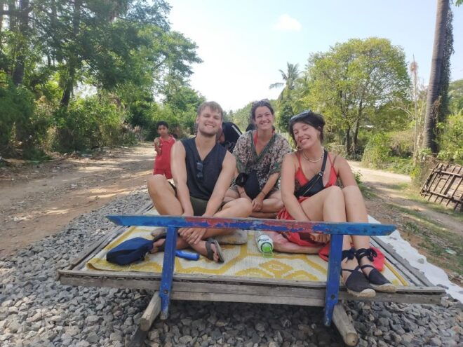 Afternoon Tuk Tuk Bambootrain,Killing Cave Bat Cave & Sunset - Full Description