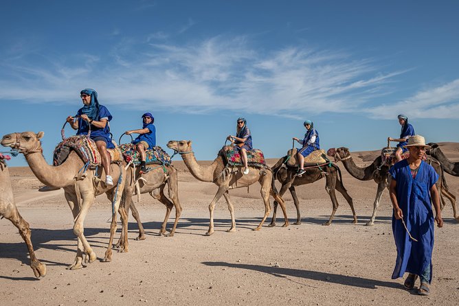 Agafay Desert Camel Experience With Snack From Marrakech - What To Expect