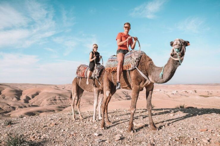 Agafay Desert Camel Ride With Berber Dinner From Marrakech - Duration and Logistics Information