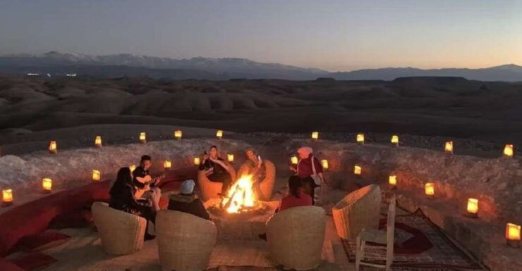 Agafay Desert Dinner and Sunset Camel Ride - From Marrakech - Booking and Reservation Details
