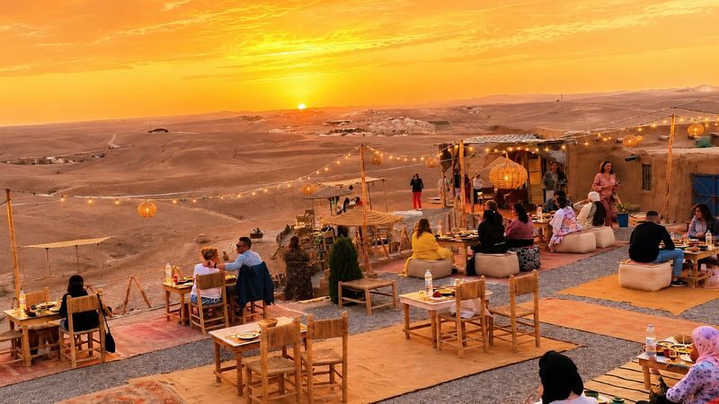 Agafay Desert Dinner, Camel Ride, Traditional Music & Fire Show - Leaving Marrakech for Agafay
