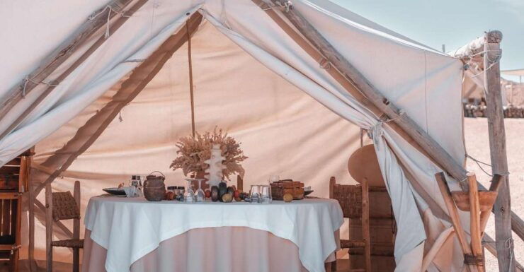 Agafay Desert: Inara Camp Luxury Private Lunch W/ Camel Ride - Activity Details