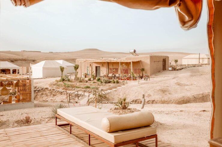 Agafay Desert: Inara Camp Luxury Private Lunch W/ Camel Ride - Experience Highlights