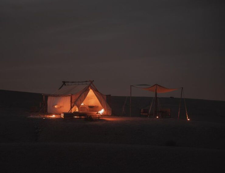 Agafay Desert : Inara Camp Luxury Sunset Dinner W Camel Ride - Experience Highlights