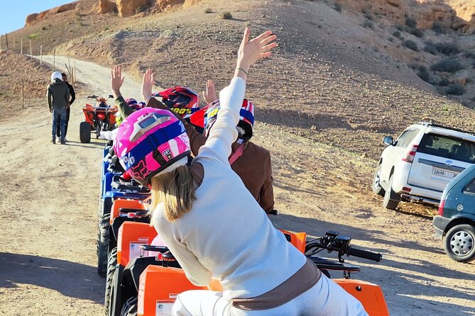 Agafay Desert Package ,Quad Bike, Camel Ride and Dinner Show - Quad Biking in the Agafay Desert