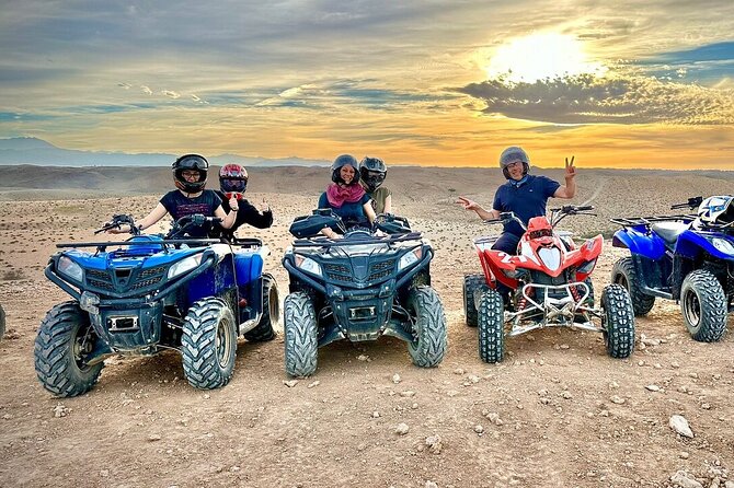 Agafay Desert Package Quad Bike Experience With Dinner Show - Pickup and Start Details
