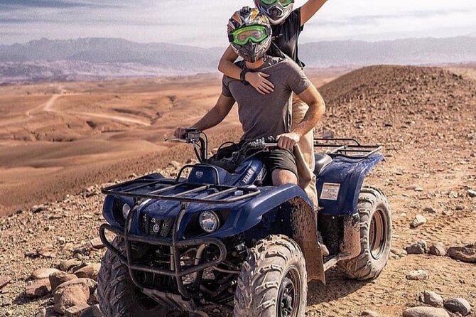AGAFAY Desert: Quad Biking Adventure With Dinner Show & Transfer - Reserve Now and Pay Later Option