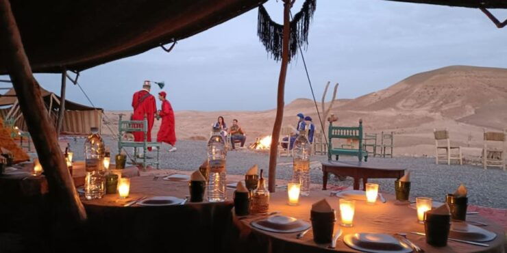 Agafay Desert Sunset, Camel Ride, and Dinner - Sunset Camel Ride Experience