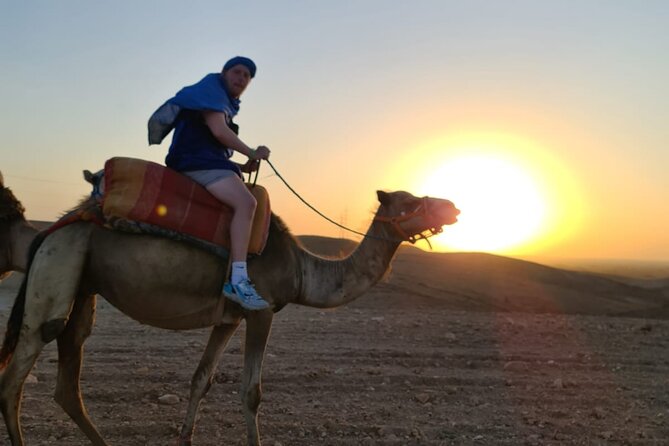 Agafay Desert Sunset Camel Ride Tour From Marrakech - Common Questions