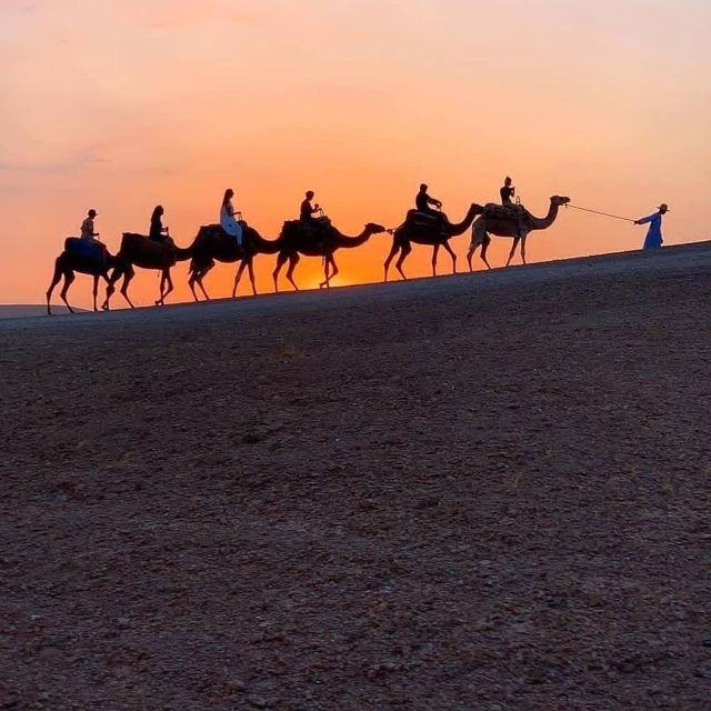 Agafay Desert Sunset Camel Ride With Dinner in Camp - Booking Details