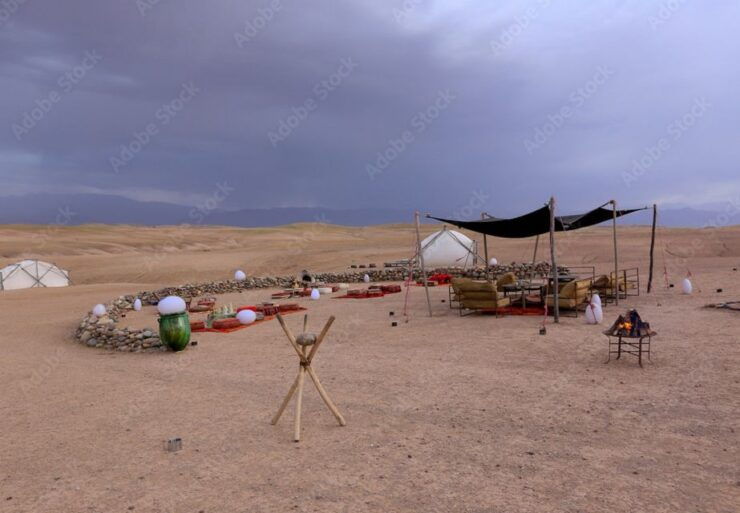 Agafay Guided Camel Riding and Dinner Under Stars - Booking Information