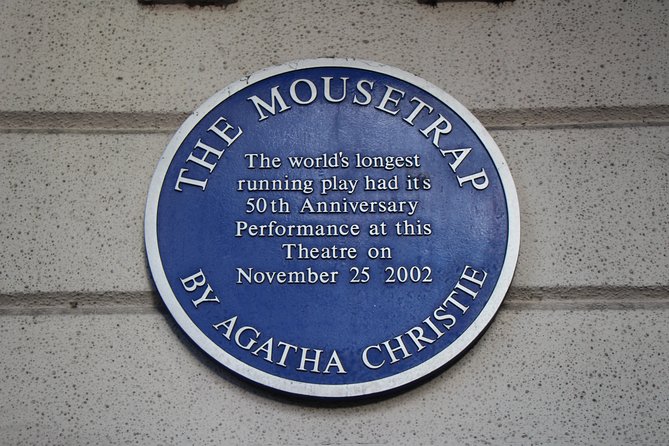 Agatha Christie London Walking Tour - Terms & Conditions