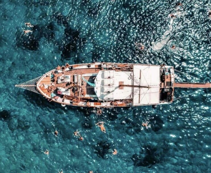Agia Anna: Koufonisia Cruise and Rina Cave Swim With BBQ - Itinerary