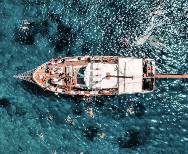 Agia Anna: Naxos, Koufonissia & Rina Cave Boat Trip With BBQ - Trip Itinerary
