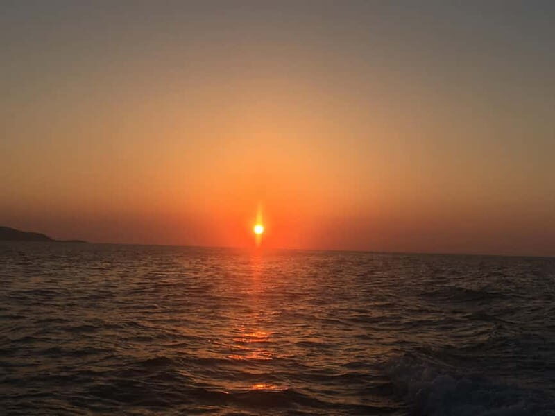 Agia Pelagia: Sunset Motorboat Tour with Soft Drinks - What’s Included & What’s Not
