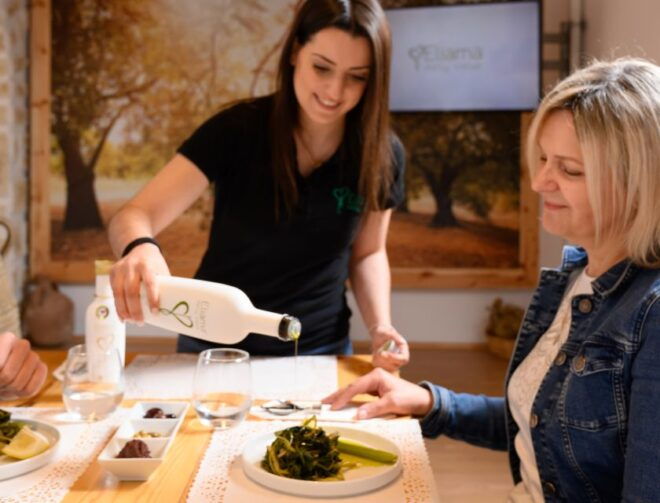 Agia Varvara: Private Olive Oil Tasting at a Family Farm - Eliama Daily Value Production Tour