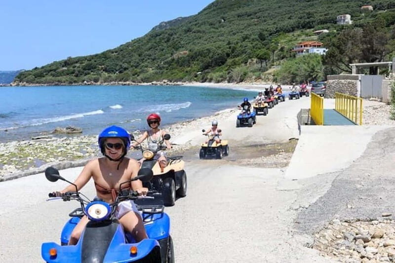 Agios Gordios: Corfu ATV Quad Tour with Lunch at Pink Palace - Good To Know