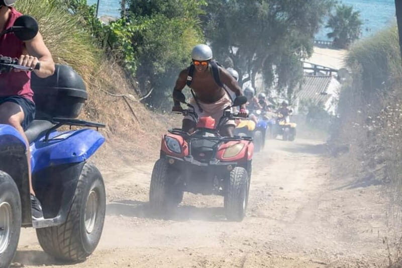 Agios Gordios: Corfu ATV Quad Tour with Lunch at Pink Palace - FAQs