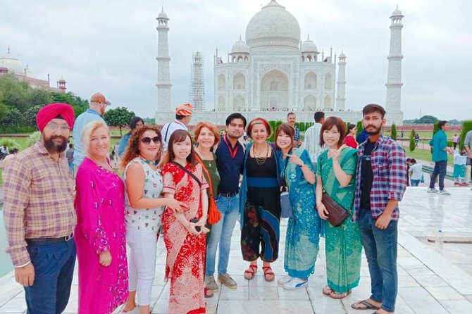 Agra Day Tour of Taj Mahal and Agra Fort by Superfast Train- All Inclusive - Itinerary Details