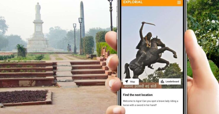 Agra Scavenger Hunt and Sights Self-Guided Tour - Experience Description