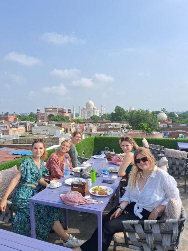 Agra Taj Mahal & Taj View Restaurant Full-Day All-Inclusive Tour - The Taj Mahal with a guide