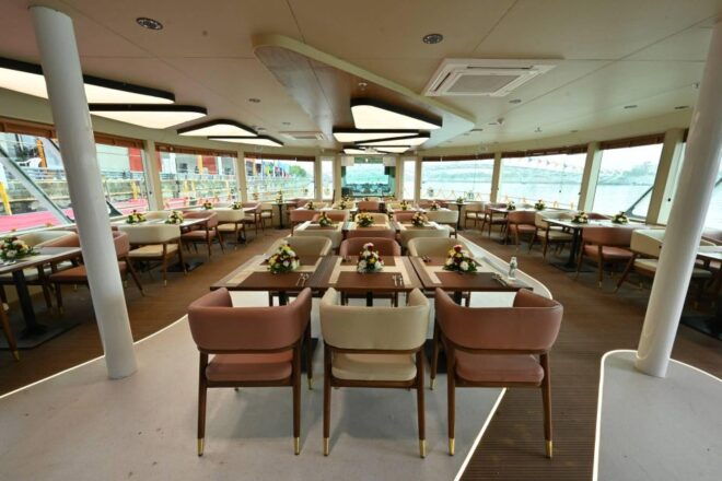 Ahmedabad Cruise Restaurant (Sabarmati Riverfront Cruise) - Frequently Asked Questions