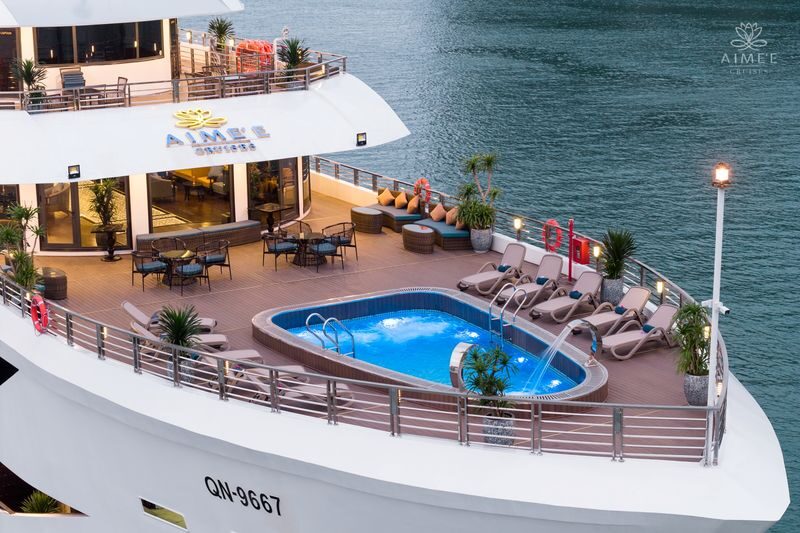 Aimee 2D1N Cruise: Ha Long Bay with Sung Sot & Ti Top - A one-night stay, not just a boat ride