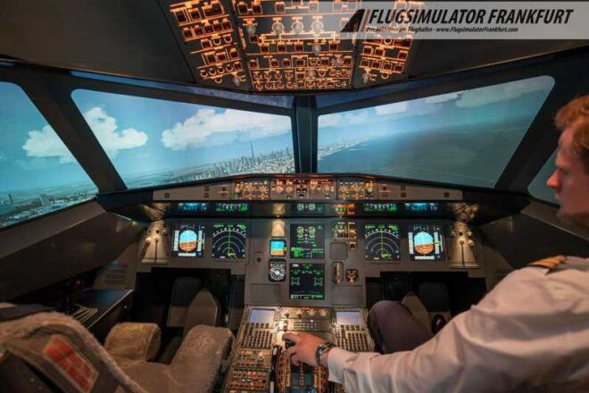Airbus A320 Flight Simulator Frankfurt Airport - Cockpit Time and Options