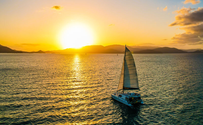 Airlie Beach BYO Sunset Sail In Style Cruise - The views from the deck