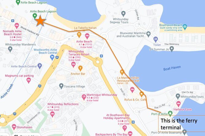 Airlie Beach: Cedar Creek Express (cruise ship friendly) - Good To Know  