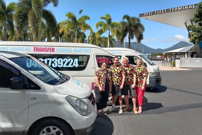 AIRPORT TRANSFER Between Cairns AIRPORT and Port Douglas (Oneway) - Start Time and End Point