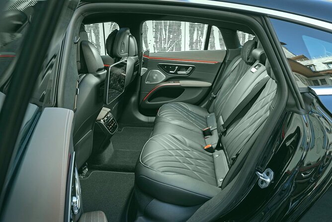 Airport Transfer: Paris Airport CDG to Paris City in Luxury EQS - Smooth and Comfortable Ride in Paris City