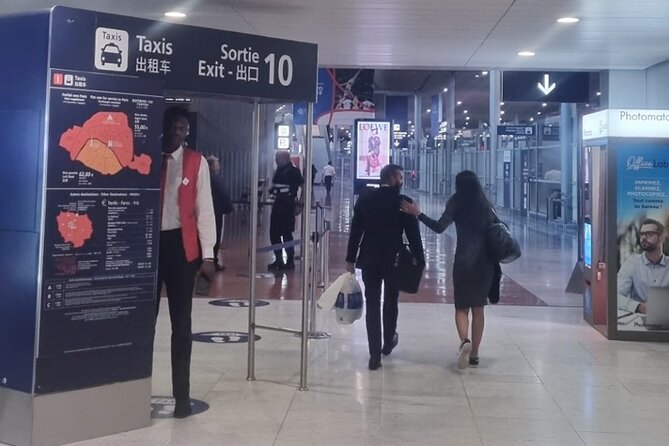 Airport Transfer Service Shuttle Disneyland Paris Taxi - Confirmation and Accessibility Information