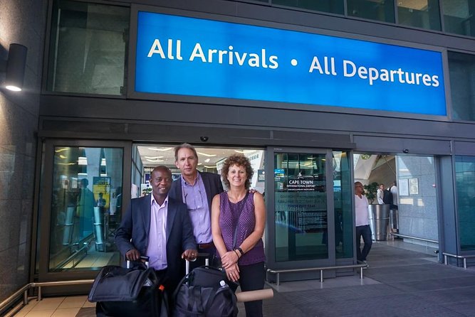 AIRPORT Transfer to and From Cape Town City - Select Date and Travelers