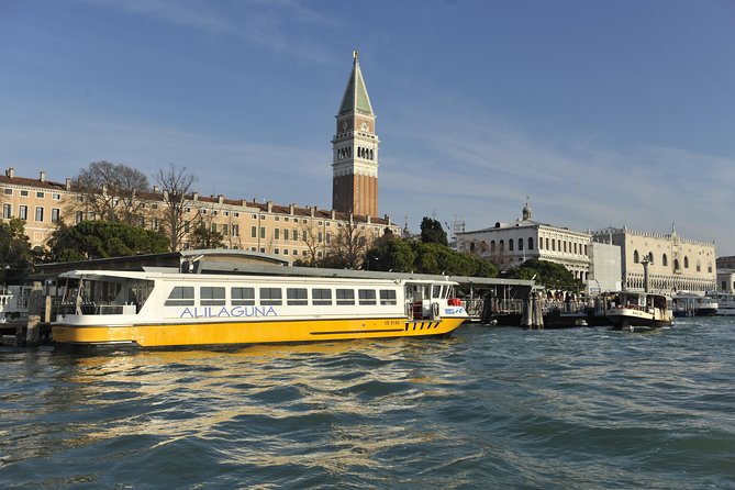 Airport - Venice Waterbus Ticket - What To Expect