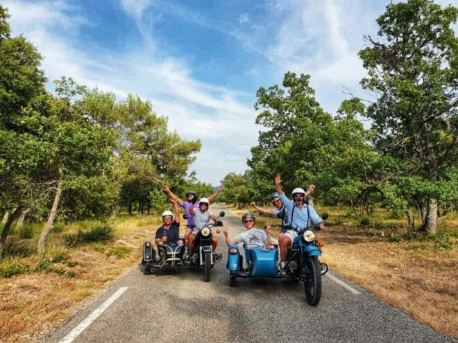 Aix-en-Provence: Wine or Beer Tour in Motorcycle Sidecar - Rognes Tour