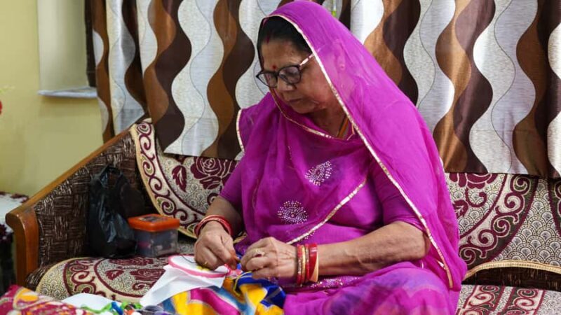Ajmer: Kashidakari Embroidery and Gota Patti Experience - An Introduction to Rajasthan’s Embroidery Arts