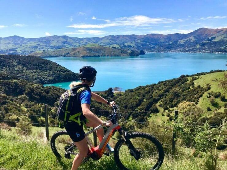 Akaroa: Guided Electric Mountain Bike Tour - About the Akaroa Electric Mountain Bike Tour