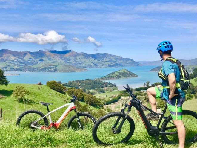 Akaroa: Guided Electric Mountain Bike Tour - Reserve Now and Pay Later for Convenience