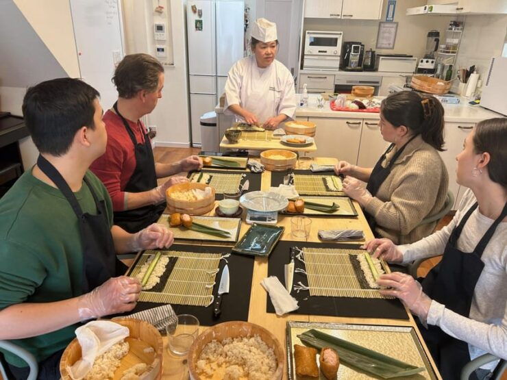 AKEMIS Sushikitchen: a Fun Sushi Cooking Lesson in Tokyo - Lesson Experience Details