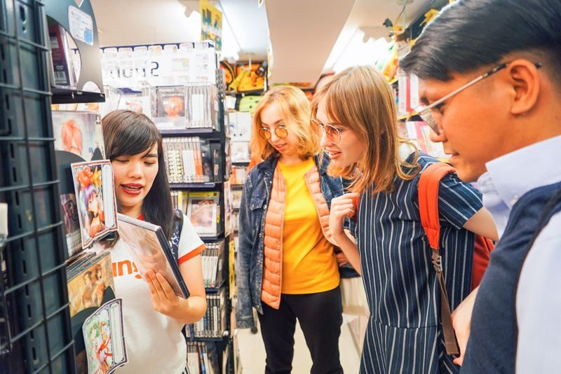 Akihabara Electric & Anime Town Walk: Dive into The Holy Land of Ot - A maid cafe, with context and a drink included