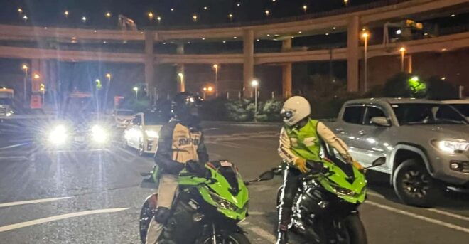 Akira Bike Scene" Metropolitan Expressway Motor Cycle Tour - Key Stops Along the Route