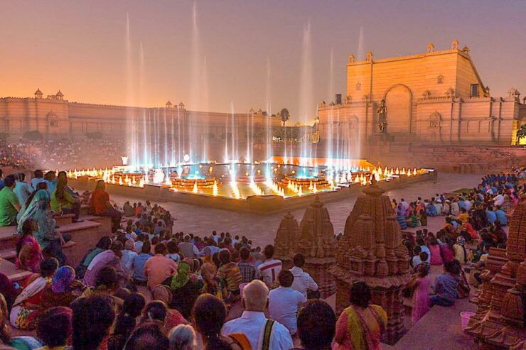 Akshardham: Exhibition, Light and Water Show With Transfers - Experience at Akshardham Temple
